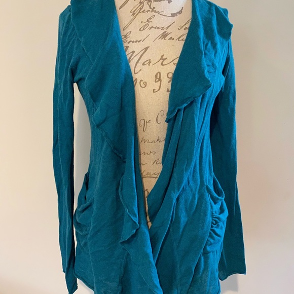 Anthro Sparrow Open Front Sweater - Picture 2 of 6